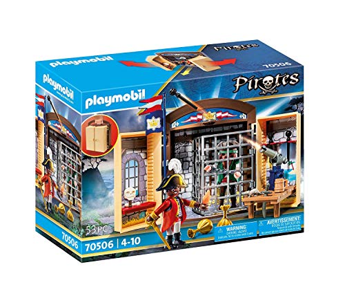 PLAYMOBIL Pirates 70506 - Caja de Juegos para niños a Partir de 4 años