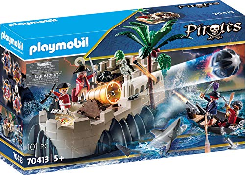 PLAYMOBIL Pirates - Bastión, a partir de 5 Años, 70413