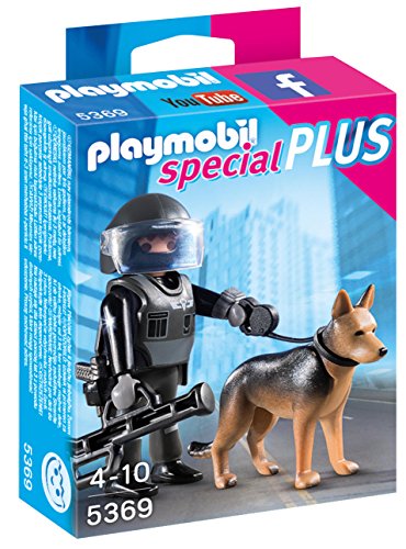 PLAYMOBIL - Policía Especial con Perro (53690) PLAYMOBIL - Policía Especial con Perro (53690)