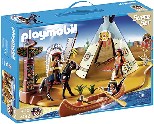 PLAYMOBIL - SuperSet Campamento Indio (4012) PLAYMOBIL - SuperSet Campamento Indio (4012)