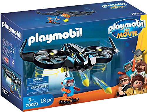 PLAYMOBIL: THE MOVIE Robotitron con Dron, a Partir de 5 Años (70071) PLAYMOBIL: THE MOVIE Robotitron con Dron, a Partir de 5 Años (70071)