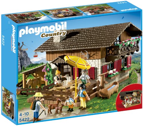Playmobil Vida en la Montaña - Casa de los Alpes con Varios Accesorios , Playsets de Figuras de Juguete, 50 x 10 x 40 cm, (5422) Playmobil Vida en la Montaña - Casa de los Alpes con Varios Accesorios , Playsets de Figuras de Juguete, 50 x 10 x 40 cm, (5422)