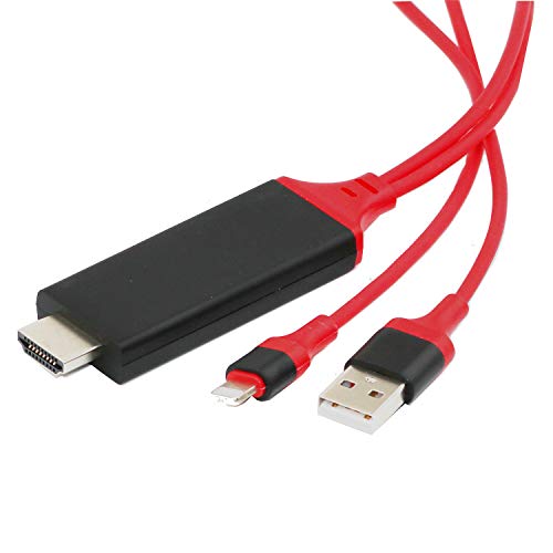 Plug and Play,2M 1080P 8 Pin to HDMI Converter with Mobile Phone To HDMI Cable HDTV Adapter For(iOS) 5s/6/plus/7/plus/Pad Mini Air 2/3/4Pro TV Projektor Plug and Play,2M 1080P 8 Pin to HDMI Converter with Mobile Phone To HDMI Cable HDTV Adapter For(iOS) 5s/6/plus/7/plus/Pad Mini Air 2/3/4Pro TV Projektor