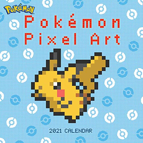 Pokemon Pixel Art 2021 Calendar