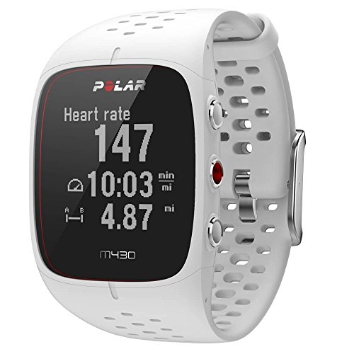 Polar M430 Reloj de Running con GPS y Frecuencia cardíaca en la muñeca - Multideporte - Actividad 24/7 - Blanco, M/L Polar M430 Reloj de Running con GPS y Frecuencia cardíaca en la muñeca - Multideporte - Actividad 24/7 - Blanco, M/L