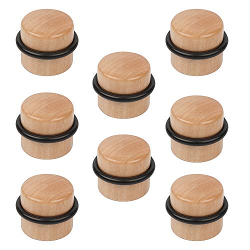 POMOLINE 8 Un. Tope Puerta Madera Haya Natural 37x32MM con Adhesivo para Suelo POMOLINE 8 Un. Tope Puerta Madera Haya Natural 37x32MM con Adhesivo para Suelo