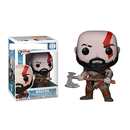 Pop God of War 4 Kratos Mano Modelo de Oficina Colección de Juguetes Decoraciones Juguete Coleccionable