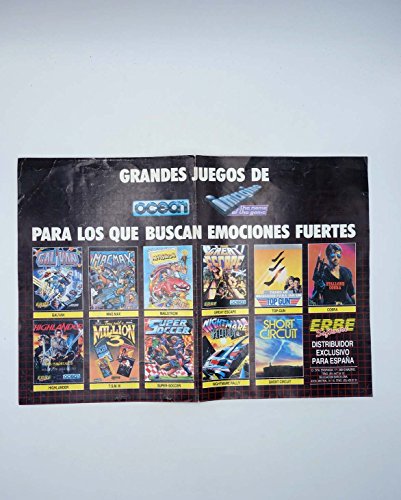 Poster Grandes Juegos De Ocean. Erbe Software. 29X42 Cm. Spectrum. Erbe. Poster Grandes Juegos De Ocean. Erbe Software. 29X42 Cm. Spectrum Poster Grandes Juegos De Ocean. Erbe Software. 29X42 Cm. Spectrum. Erbe. Poster Grandes Juegos De Ocean. Erbe Software. 29X42 Cm. Spectrum