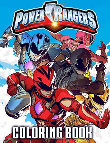 Power Rangers Coloring Book: An Amazing Coloring Book Including Plenty Of Hand-Drawn Designs Of Power Rangers For Adults To Relax