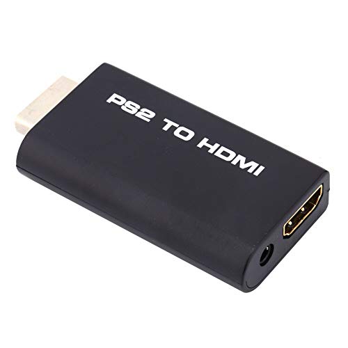 PS2 to HDMI Audio Video Converter Adapter 3.5mm Audio PS2 Player To HDMI Connecter For HDTV