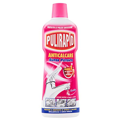 pulirapid – Antical, limpiador para acero inoxidable y cerámica, con vinagre Natural – 750 ml