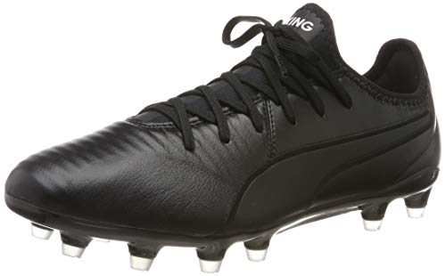 PUMA King Pro FG, Zapatillas de Fútbol Unisex Adulto, Negro Black White, 42 EU