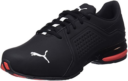 PUMA Viz Runner, Zapatillas de Running Hombre, Negro Black White, 44 EU PUMA Viz Runner, Zapatillas de Running Hombre, Negro Black White, 44 EU