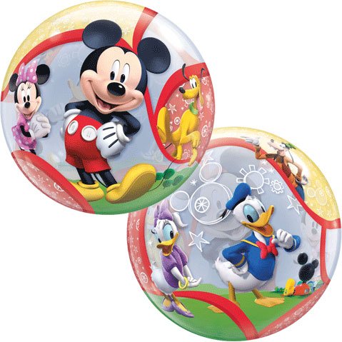 Qualatex 41067 - Globo de burbujas de 1 pulgada, diseño de Mickey y sus amigos , color/modelo surtido