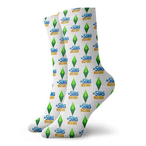 QUEMIN Regalo de Navidad I'm The Sims Addict Calcetines Calcetines cortos deportivos clásicos de ocio 30 cm / 11,8 pulgadas Adecuado para hombres y mujeres QUEMIN Regalo de Navidad I'm The Sims Addict Calcetines Calcetines cortos deportivos clásicos de ocio 30 cm / 11,8 pulgadas Adecuado para hombres y mujeres