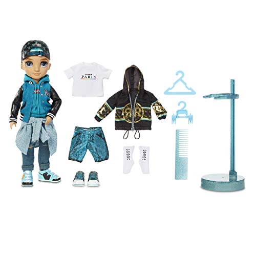 Rainbow High River Kendall – Teal Boy Fashion Doll with 2 Complete Mix & Match Outfits and Accessories, Toys for Kids 6-12 Years Old (L.O.L. Surprise 572145) Rainbow High River Kendall – Teal Boy Fashion Doll with 2 Complete Mix & Match Outfits and Accessories, Toys for Kids 6-12 Years Old (L.O.L. Surprise 572145)