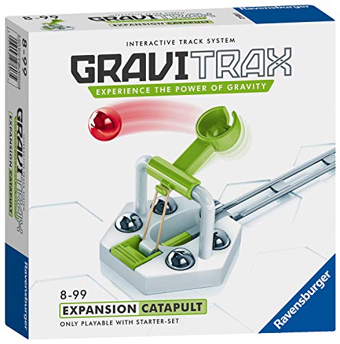 Ravensburger 27603 Gravitrax Catapulta, Accesorio, 8+ Años, Juego Lógico-Creativo, Juego STEM