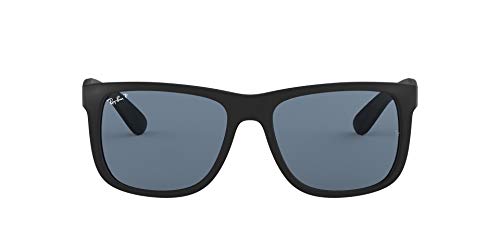 Ray-Ban Justin RB4165 - Gafas de sol Unisex, Negro (Blue Classic 622/2V), 55 mm