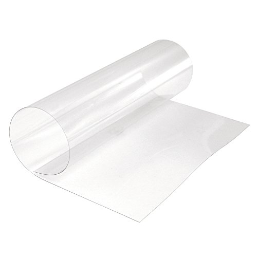 Rayher 3874800 - Lámina Plástico Transparente para Manualidades, PVC, Grosor 0,4 mm, 50x70 cm