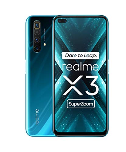 realme X3 Super Zoom - Smartphone 12GB RAM + 256GB ROM, Dual Sim, Glacier Blue realme X3 Super Zoom - Smartphone 12GB RAM + 256GB ROM, Dual Sim, Glacier Blue