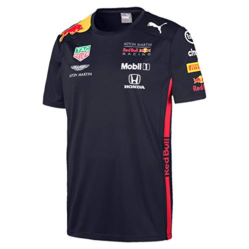 Red Bull Racing Aston Martin Team tee 2019, XXL Camiseta, Azul (Navy Navy), XX-Large para Hombre