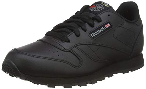 Reebok Classic Leather, Zapatillas de Running Niños, Negro, 35 EU