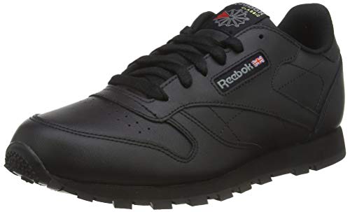 Reebok Classic Leather, Zapatillas de Running Niños, Negro, 35 EU Reebok Classic Leather, Zapatillas de Running Niños, Negro, 35 EU