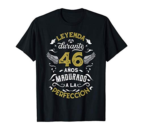 Regalo 46 cumpleaños hombres mujeres 46 años Vintage Camiseta