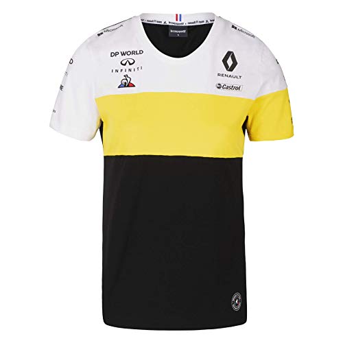 Renault F1 2020 - Camiseta para mujer, color negro, L, Negro Renault F1 2020 - Camiseta para mujer, color negro, L, Negro
