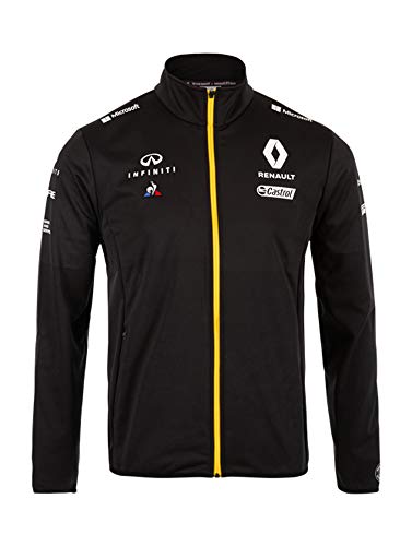 Renault F1 Team Chaqueta de softshell oficial para hombre 2019 Formula One Merchandising Renault F1 Team Chaqueta de softshell oficial para hombre 2019 Formula One Merchandising