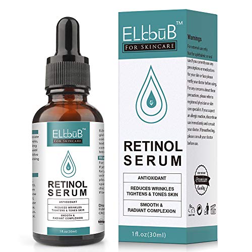 Retinol Serum – 2,5% retinol contenido Sistema con Vitamin C & Vegan ácido hialurónico – Reparación Piel, Cicatriz, Mancha Oscura, Línea Fina y Arrugas para Cara y Piel Retinol Serum – 2,5% retinol contenido Sistema con Vitamin C & Vegan ácido hialurónico – Reparación Piel, Cicatriz, Mancha Oscura, Línea Fina y Arrugas para Cara y Piel