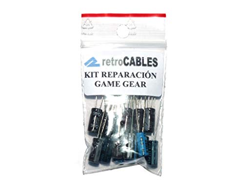 Retrocables Condensadores Kit de Reparación de Sega Game Gear Retrocables Condensadores Kit de Reparación de Sega Game Gear
