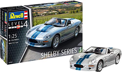 Revell 07039 12 Maqueta de Shelby Series I en Escala 1: 25, Niveles 4