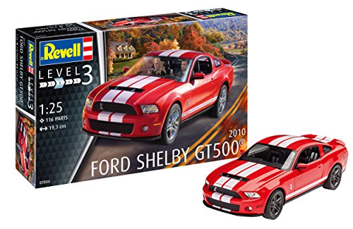 Revell 07044 2010 Ford Shelby GT 500 1: 25