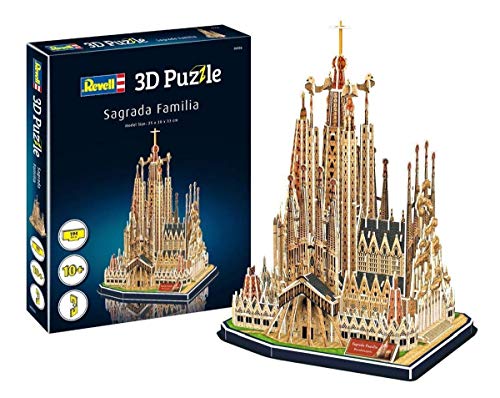 Revell- basílica de la Sagrada Familia, Altura 33,0cm 3D Puzzle, Multicolor (00206) Revell- basílica de la Sagrada Familia, Altura 33,0cm 3D Puzzle, Multicolor (00206)