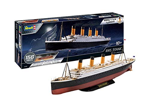 Revell- RMS Titanic Maqueta Barco, 10+ Años, Multicolor (05498) Revell- RMS Titanic Maqueta Barco, 10+ Años, Multicolor (05498)