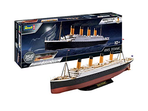 Revell- RMS Titanic Maqueta Barco, 10+ Años, Multicolor (05498)