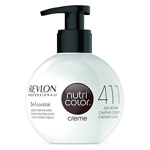 REVLON NUTRI COLOR 411/CASTAÑO CENIZA 270ML REVLON NUTRI COLOR 411/CASTAÑO CENIZA 270ML