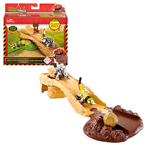 Revvit Aventura en el Barranco | Dino-Trux | Set Juego Rolling Repairs | Mattel Revvit Aventura en el Barranco | Dino-Trux | Set Juego Rolling Repairs | Mattel