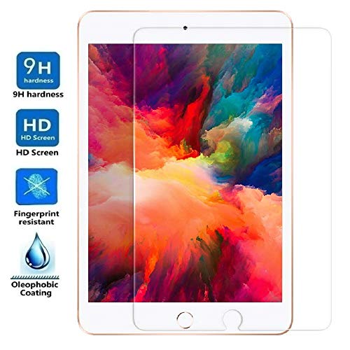 REY Protector de Pantalla para iPad Mini 1, 2, 3, 4 y 5, Cristal Vidrio Templado Premium REY Protector de Pantalla para iPad Mini 1, 2, 3, 4 y 5, Cristal Vidrio Templado Premium