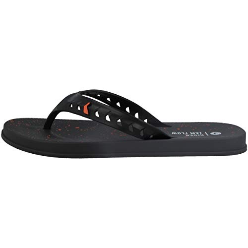 Rider Jam Flow Thong Ad, Chanclas Hombre, (Black/Dark Grey/Orange 9088), 39/40 EU