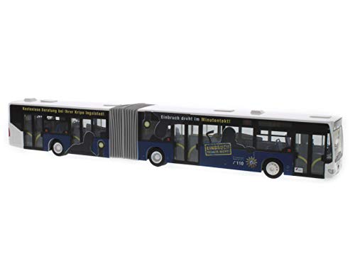 Rietze 67095 Mercedes-Benz Citaro G Euro 4 invg Policía – Modelo de autobús Rietze 67095 Mercedes-Benz Citaro G Euro 4 invg Policía – Modelo de autobús