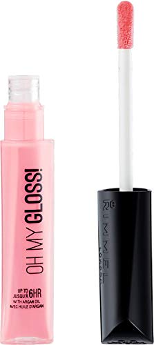 Rimmel London Oh My Gloss Brillo de Labios Tono 160 Stay My Rose - 6.5 ml