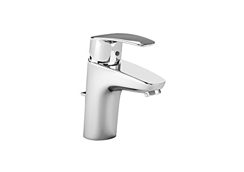 Roca A5A3098C00 Colección Monodin-N, Mezclador Lavabo, Desagüe Automático, Cold Start, Cromado