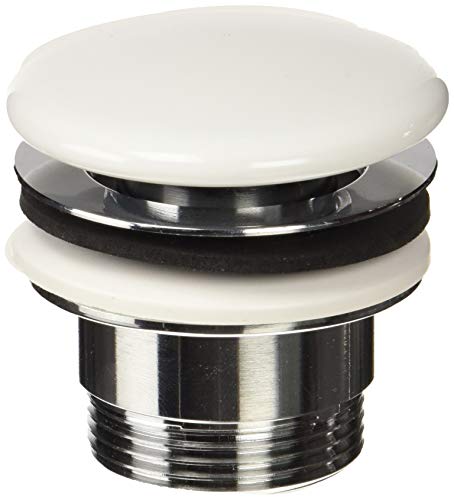 Roca - Click-clack desagüe universal. tapón cerámico 65 ø . Desagües para lavabos y bidés. Ref A505401100 Roca - Click-clack desagüe universal. tapón cerámico 65 ø . Desagües para lavabos y bidés. Ref A505401100