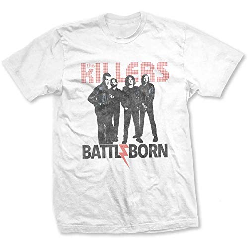 Rock Off The Killers Brandon Flowers Battleborn Oficial Camiseta para Hombre (X-Large)
