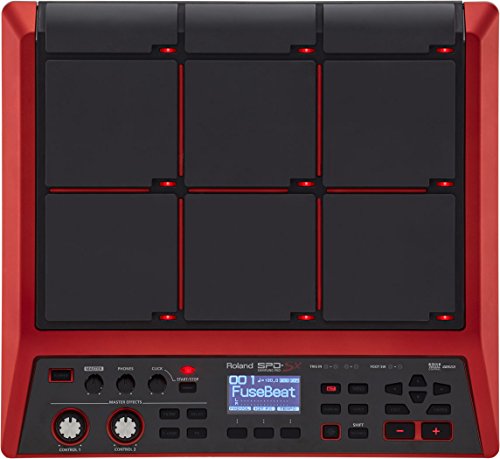Roland SPD-SX Percussion Sampling Pad Limited Edition Red