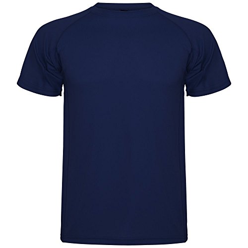 ROLY Camiseta técnica de Hombre Montecarlo, Azul Marino (M) ROLY Camiseta técnica de Hombre Montecarlo, Azul Marino (M)