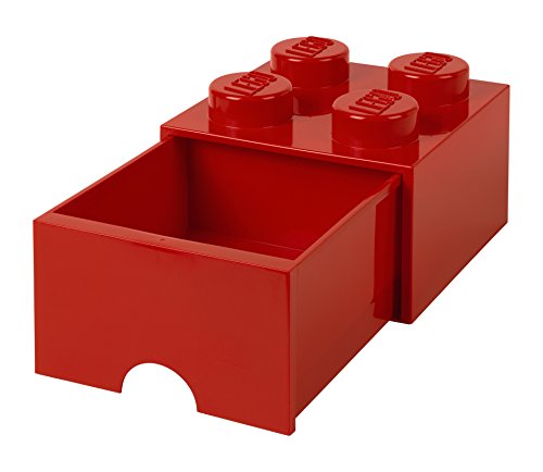 Room Copenhagen-LEGO Ladrillo 4 pomos, 1 cajón, caja de almacenaje apilable, 4,7 l 40051730 Room Copenhagen-LEGO Ladrillo 4 pomos, 1 cajón, caja de almacenaje apilable, 4,7 l 40051730