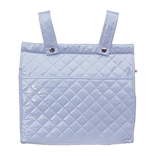 Rosy Fuentes - Talega Para Silla De Paseo - 30x31x10 cm - Piqué Acolchado - Plastificado - Asa Incluída - Dos Bolsillos Interiores - Bolso Silla Paseo - Ajustable Al Carro y Silla - Color Celeste Rosy Fuentes - Talega Para Silla De Paseo - 30x31x10 cm - Piqué Acolchado - Plastificado - Asa Incluída - Dos Bolsillos Interiores - Bolso Silla Paseo - Ajustable Al Carro y Silla - Color Celeste